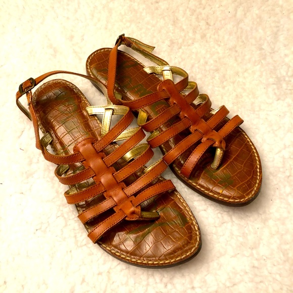 SAM EDELMAN Hamilton Sandals 7.5 - Picture 1 of 10